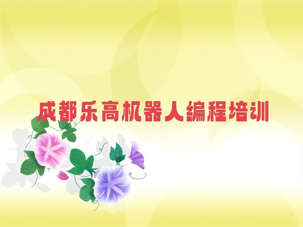 成都少儿编程培训班