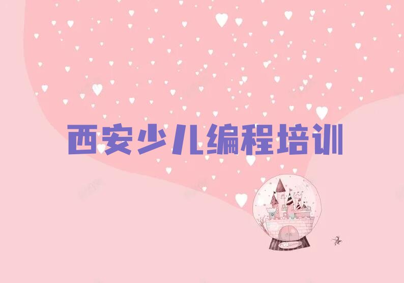 西安碑林区少儿编程培训中心