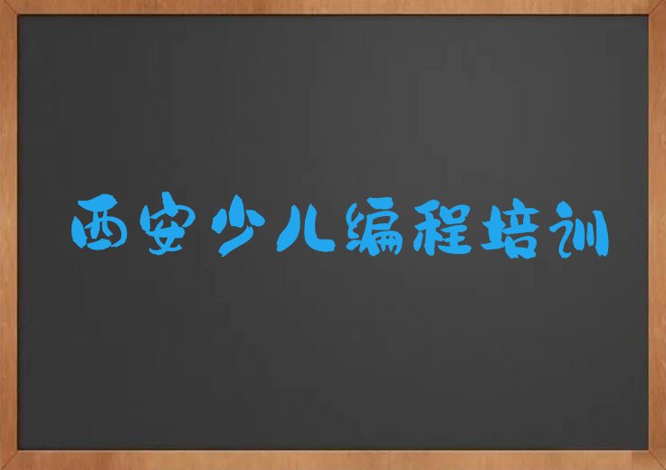 西安碑林区少儿编程培训中心