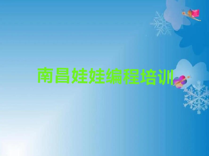 南昌红谷滩区少儿编程培训班