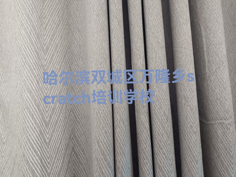 哈尔滨双城区万隆乡scratch培训学校