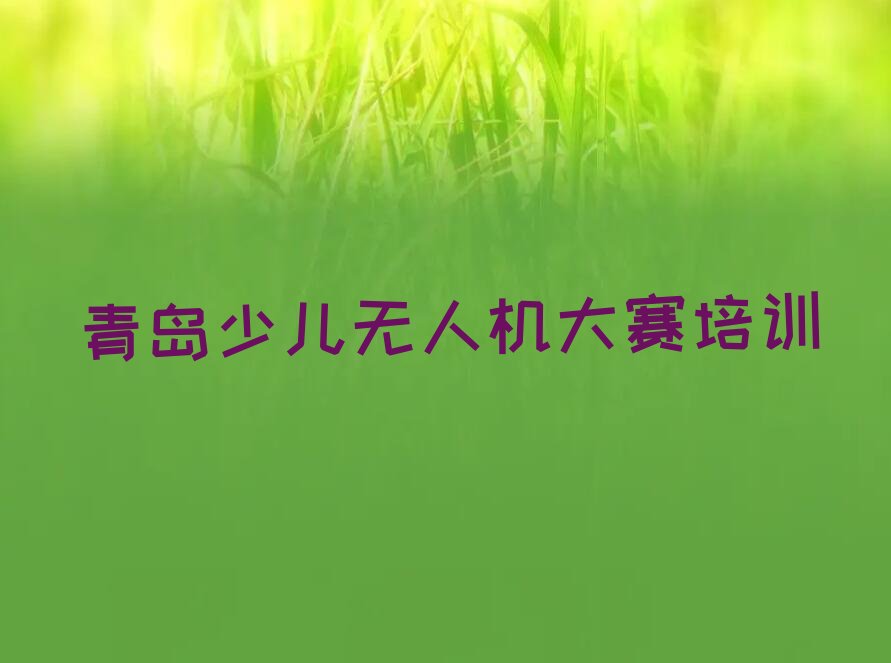 青岛少儿编程培训班