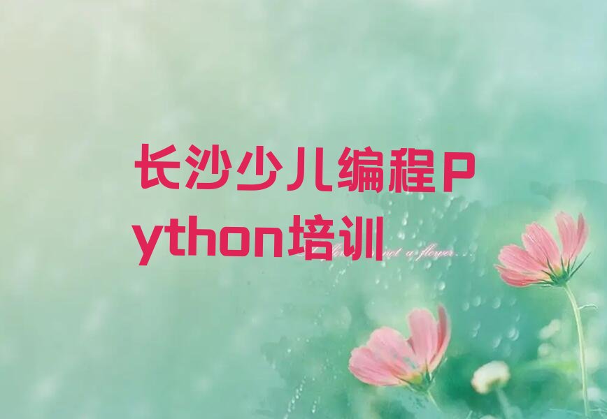 长沙芙蓉区少儿编程培训班