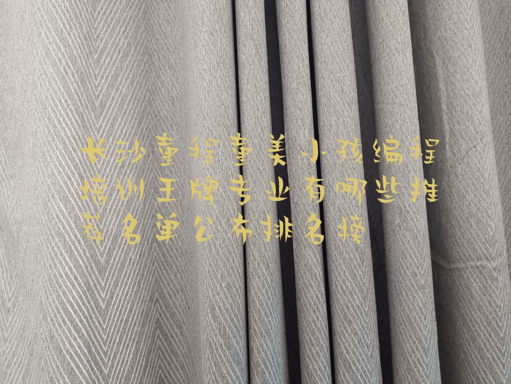 长沙天心区少儿编程培训