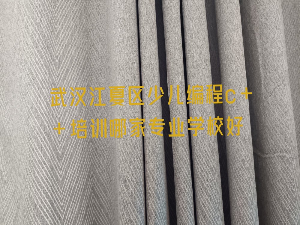 武汉少儿编程培训