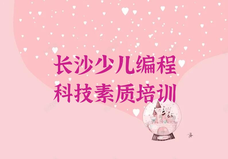 长沙雨花区东塘街道少儿编程科技素质培训学校
