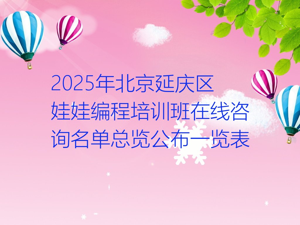 娃娃编程