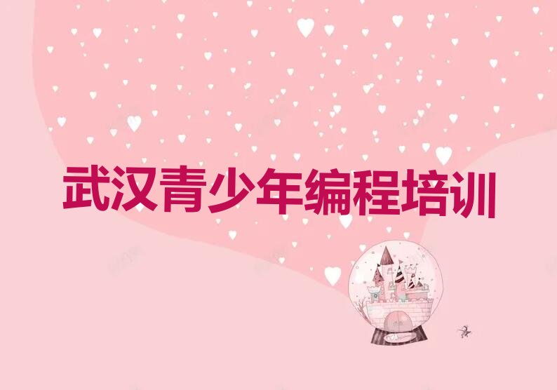十大武汉汉阳区青少年编程培训一对一收费价格表排行榜名单公布一览表排行榜