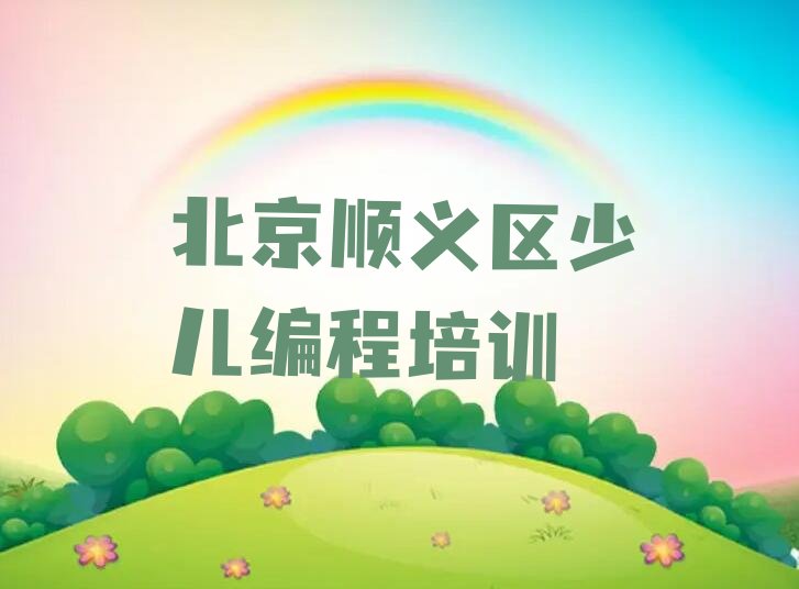 北京顺义区少儿编程培训