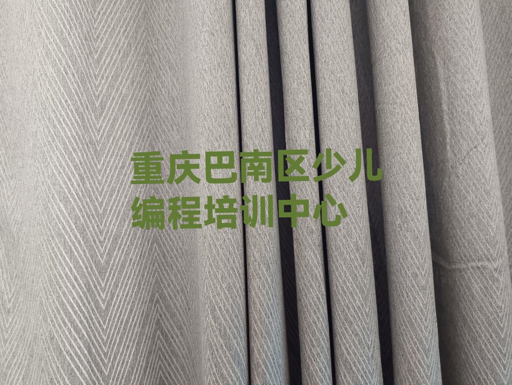 重庆巴南区少儿编程培训中心
