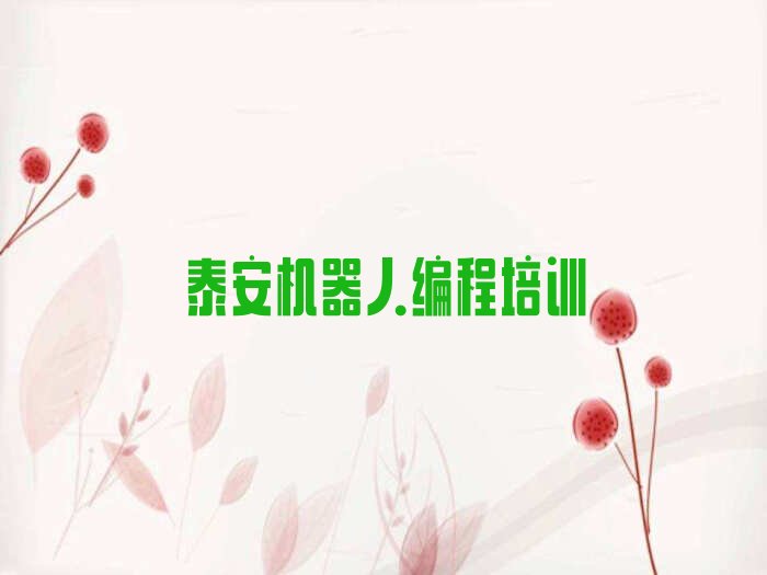 十大泰安学机器人编程培训班大约多少钱排行榜名单公布一览表排行榜