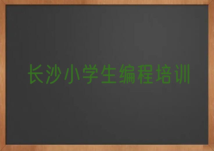 长沙芙蓉区荷花园少儿编程培训学校