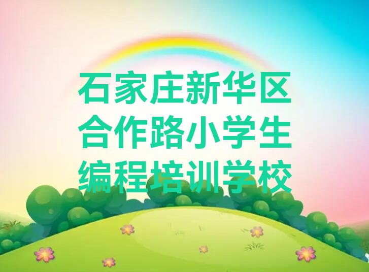 石家庄新华区合作路小学生编程培训学校