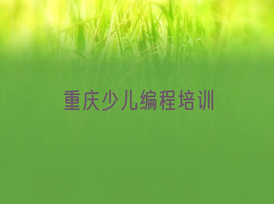 小儿编程