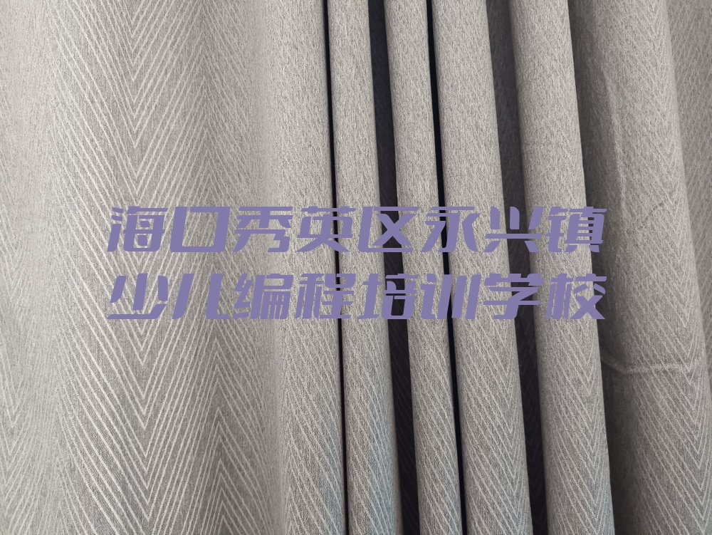 海口秀英区永兴镇少儿编程培训学校
