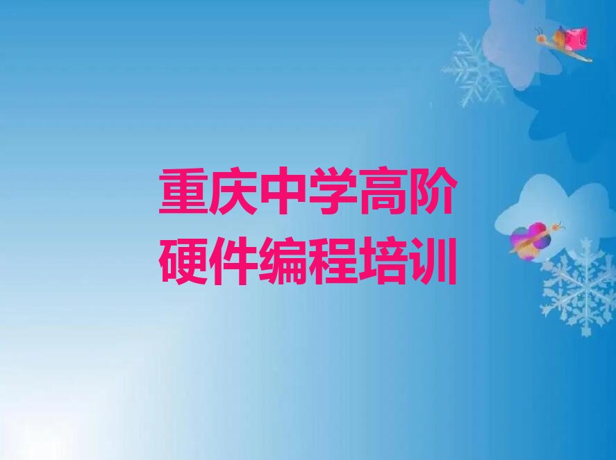 重庆江北区少儿编程培训