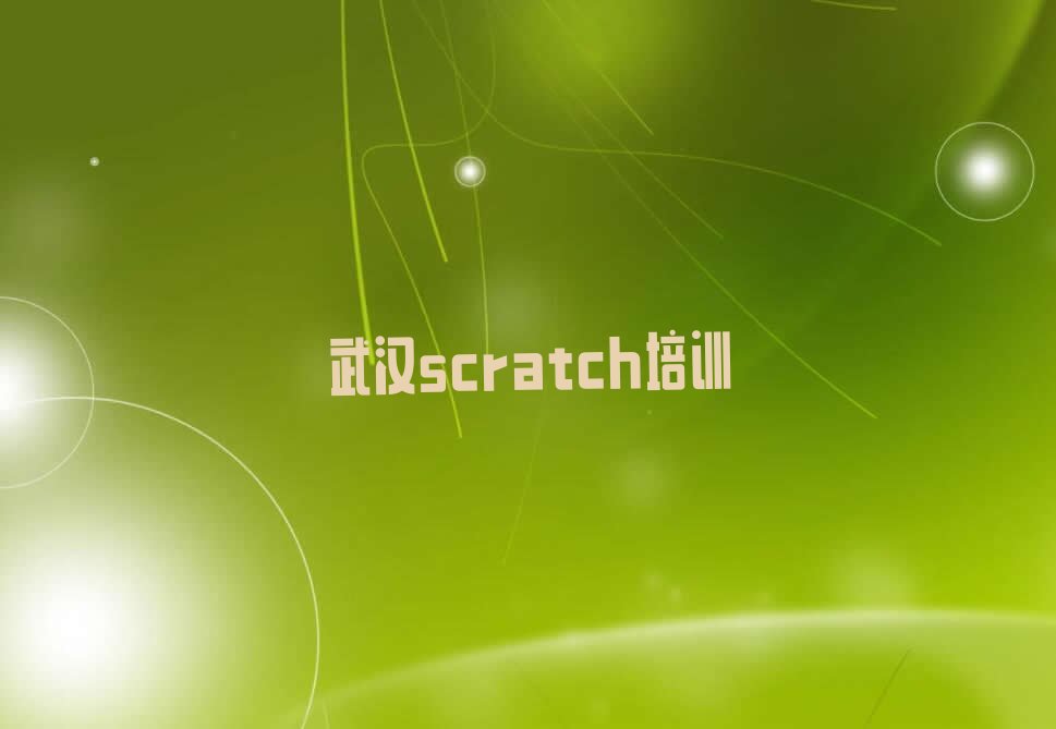 武汉汉阳区琴断口街道scratch培训学校