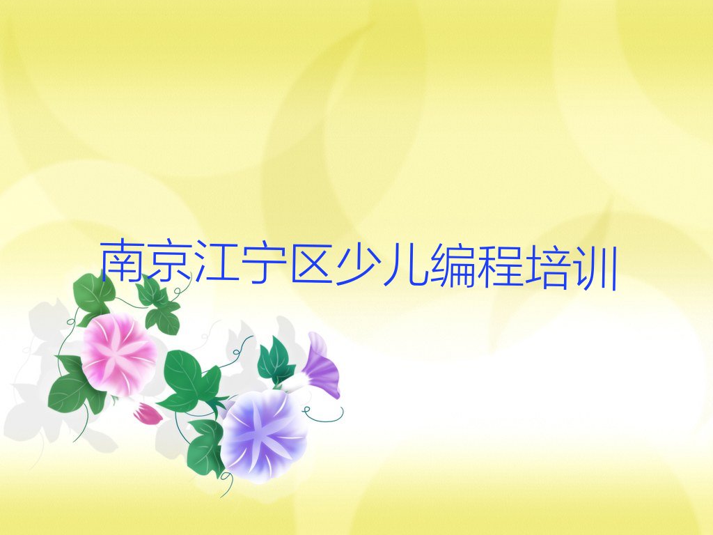 十大江宁区哪里有娃娃编程培训?排行榜名单公布一览表排行榜