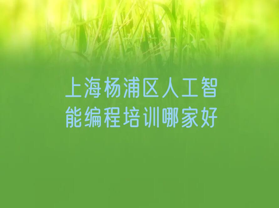 人工智能编程