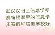 武汉汉阳区信息学奥赛编程哪里的信息学奥赛编程培训学校好