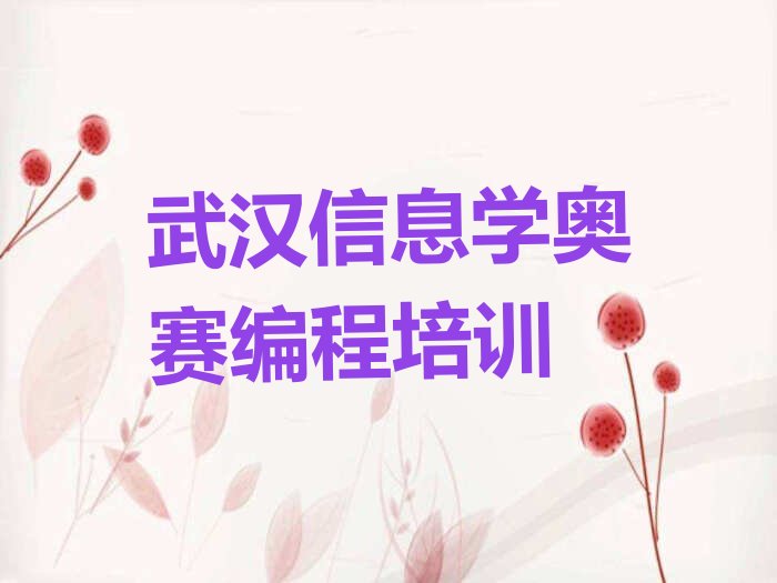 武汉蔡甸区少儿编程培训学校
