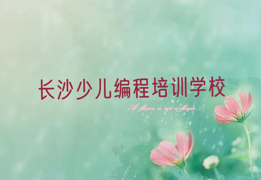 长沙少儿编程培训学校