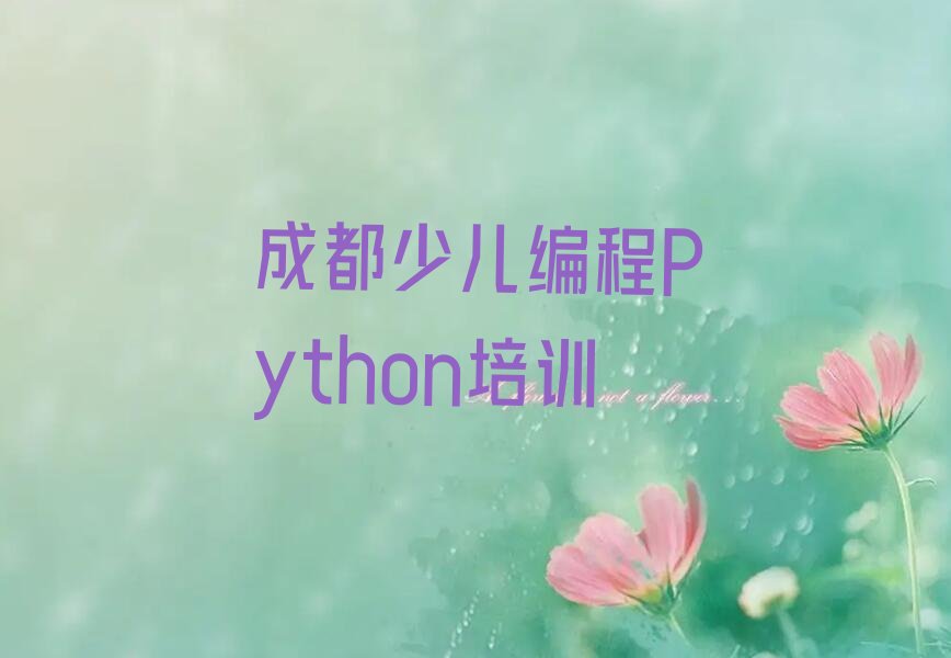 成都金牛区少儿编程培训