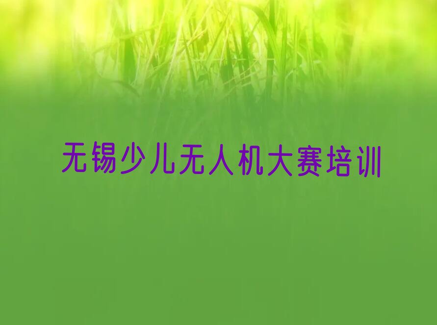 十大无锡滨湖区少儿无人机大赛什么地方可以培训少儿无人机大赛排行榜