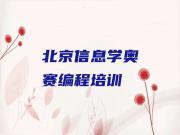 北京学信息学奥赛编程的地方名单今日一览排行榜