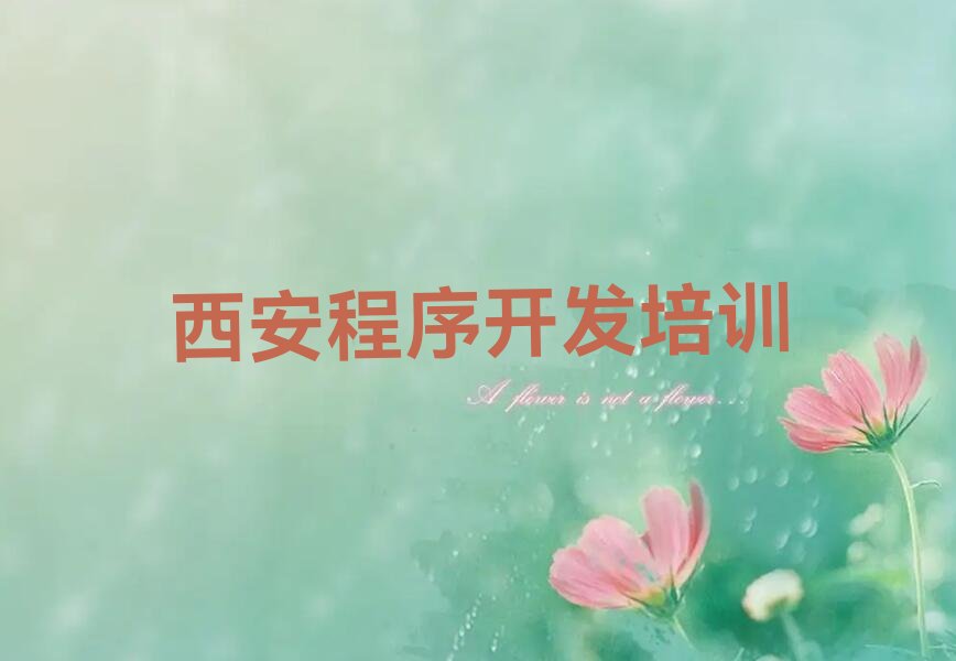 西安灞桥区Python编程人工智能培训学校