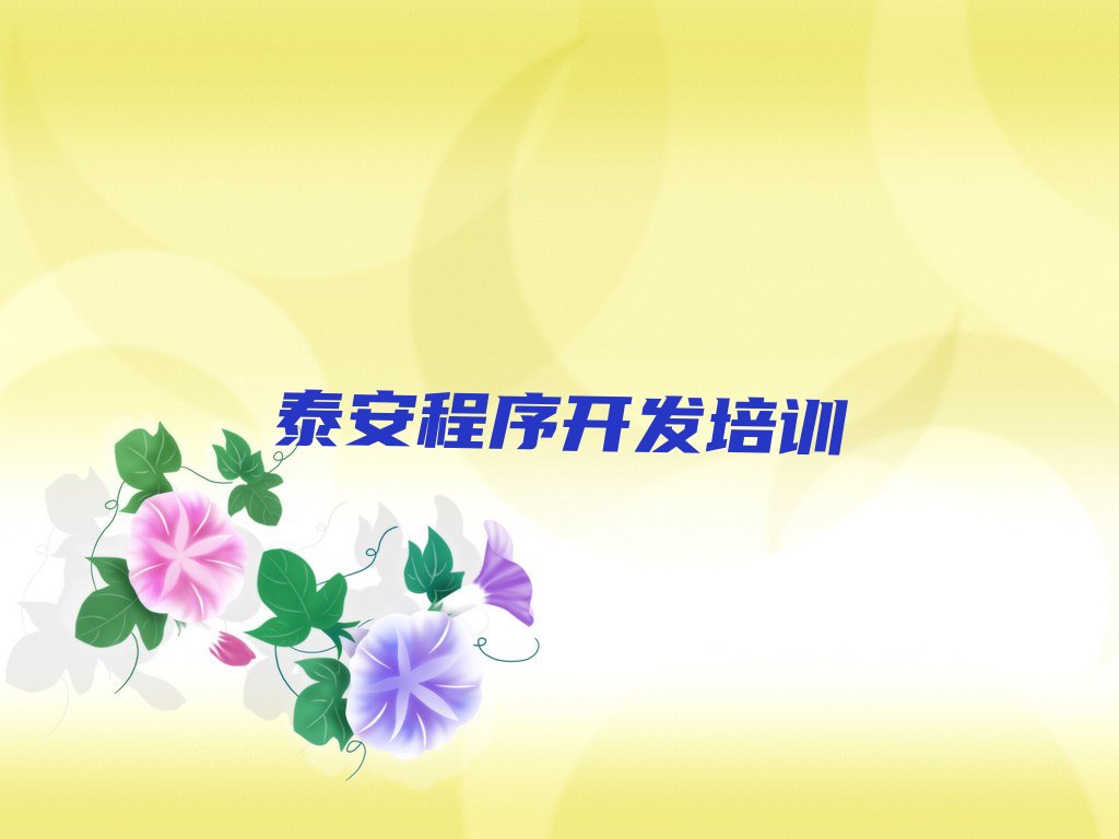 泰安少儿编程培训
