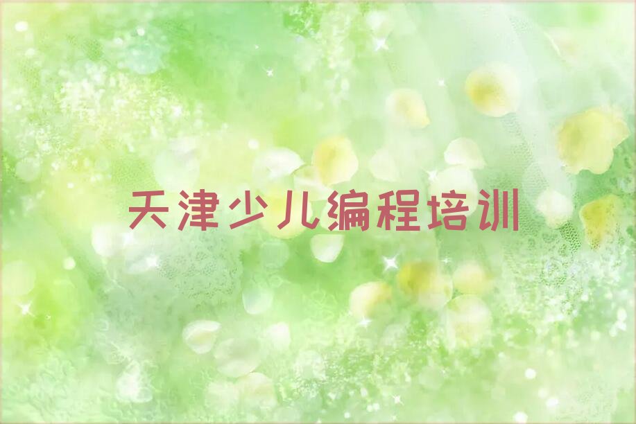 天津东丽区少儿编程培训