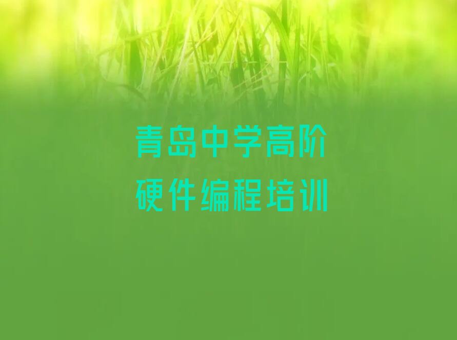 十大青岛崂山区中学高阶硬件编程附近的中学高阶硬件编程培训班排行榜