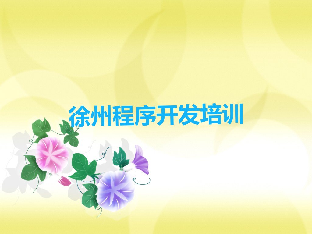 徐州少儿编程培训