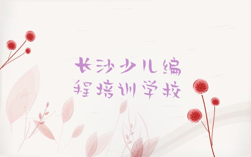 十大长沙雨花区少儿编程c++速成班多少钱排行榜