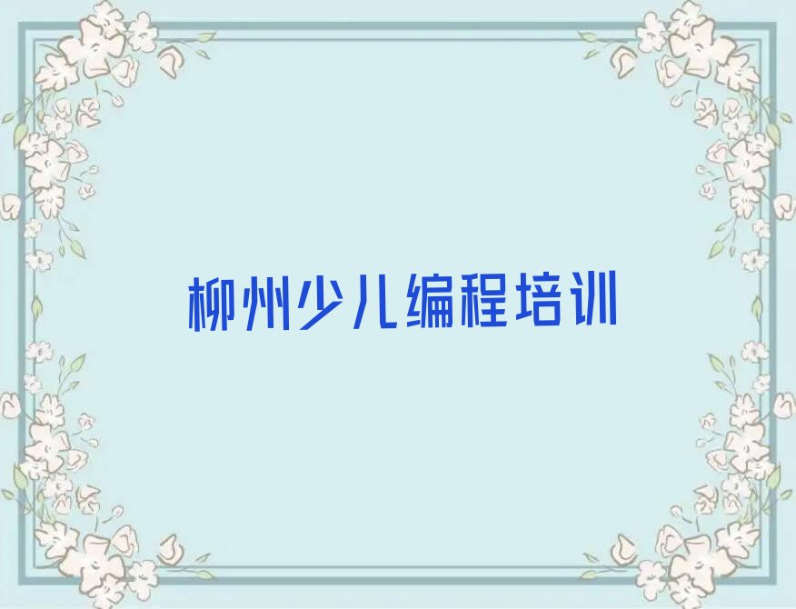 柳州柳南区太阳村镇信息学奥赛编程培训学校