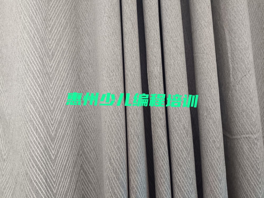惠州惠城区少儿编程培训中心