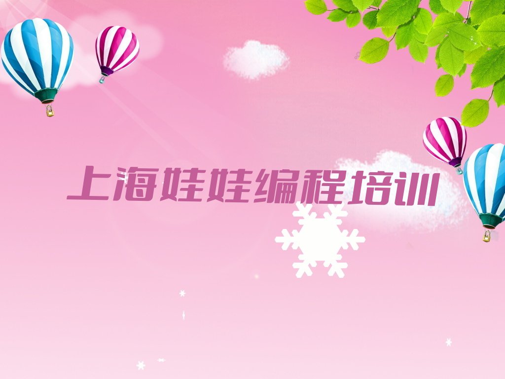 上海少儿编程培训中心