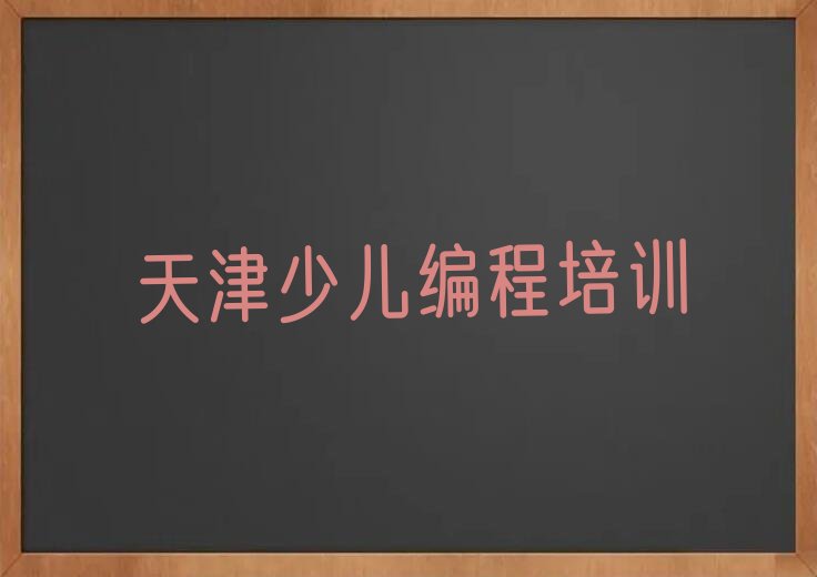 天津武清区上马台镇少儿编程培训学校