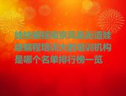 娃娃编程南京凤凰街道娃娃编程培训大的培训机构是哪个名单排行榜一览