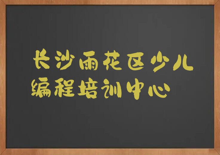 长沙雨花区少儿编程培训中心