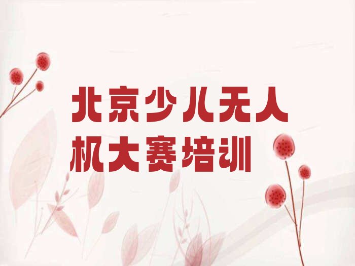 北京昌平区少儿无人机大赛培训学校