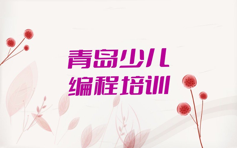 青岛即墨区通济新经济区少儿编程培训学校