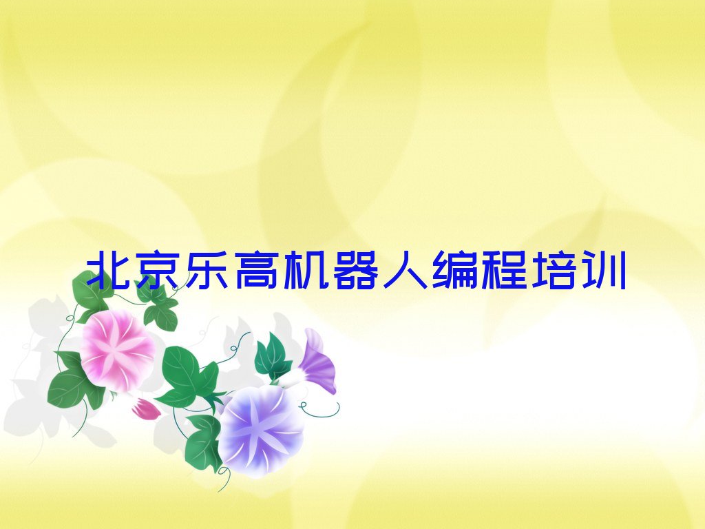 北京密云区十里堡镇乐高机器人编程培训学校