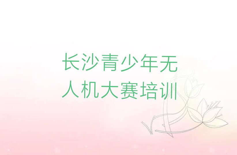 长沙雨花区青少年无人机大赛培训学校