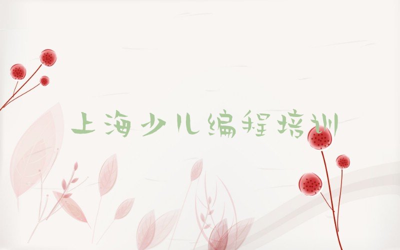 十大2025年崇明区孩子编程培训机构十强排名榜一览表排行榜