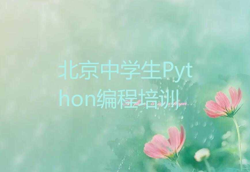 北京少儿编程培训班