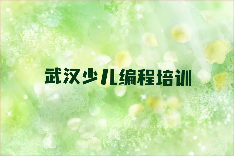 武汉少儿编程培训