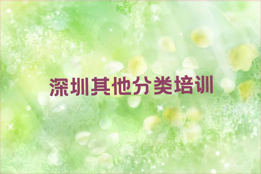 十大深圳盐田区少儿无人机大赛培训地点有哪些排行榜