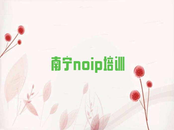 南宁兴宁区noip培训学校